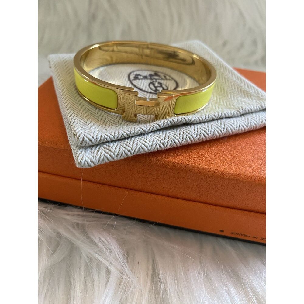hermes clic clac H bracelet PM Authentic - Picture 11 of 15